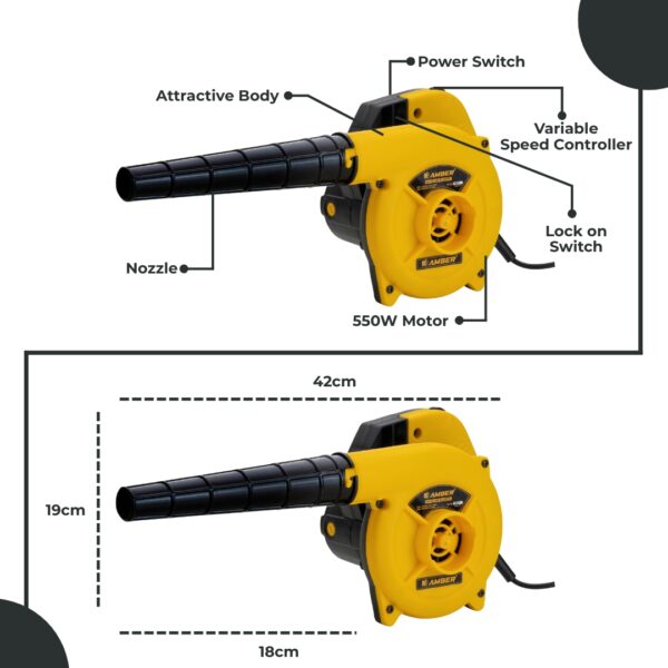 AMBER VARIABLE SPEED BLOWER - Image 3